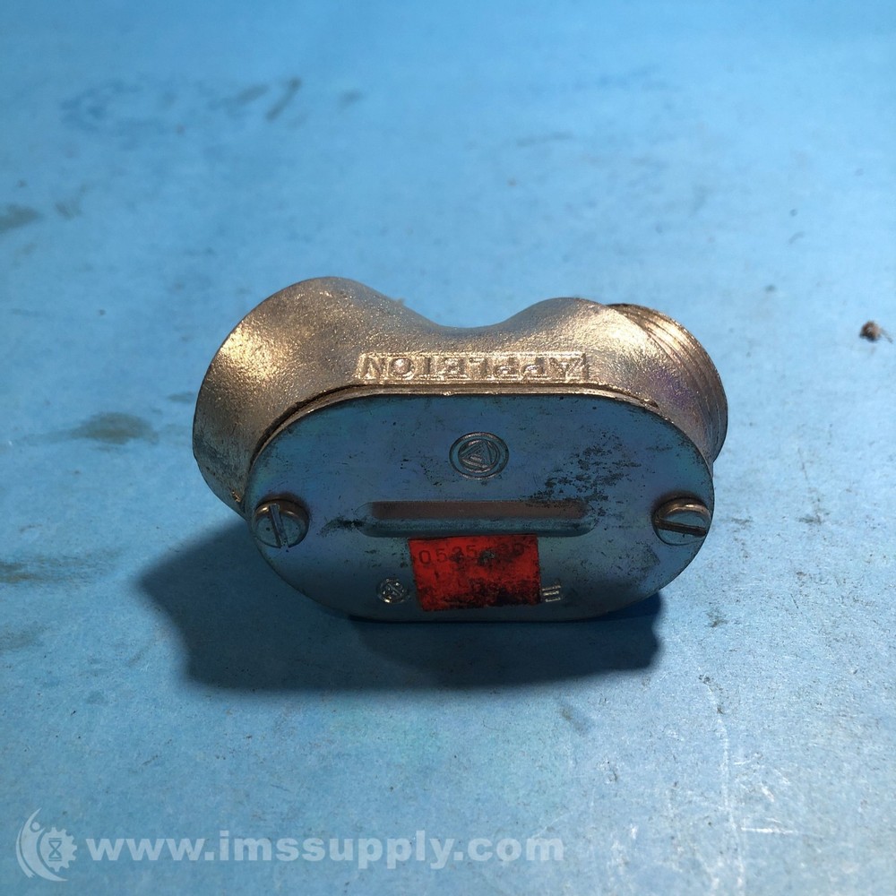 Appleton Threaded Male/Female Pulling Elbow USIP