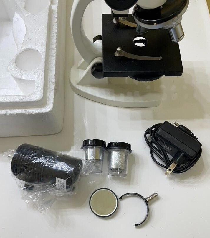 Microscope with equipment new with open box nice Christmas gift