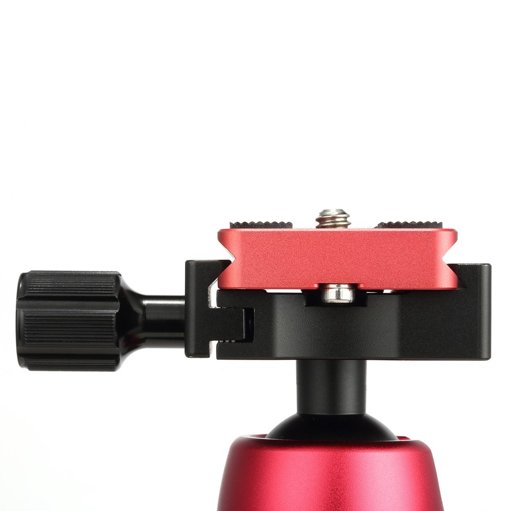 Tripod Head Ball Head Bracket with Quick Release Plate 360° Panning For Camera