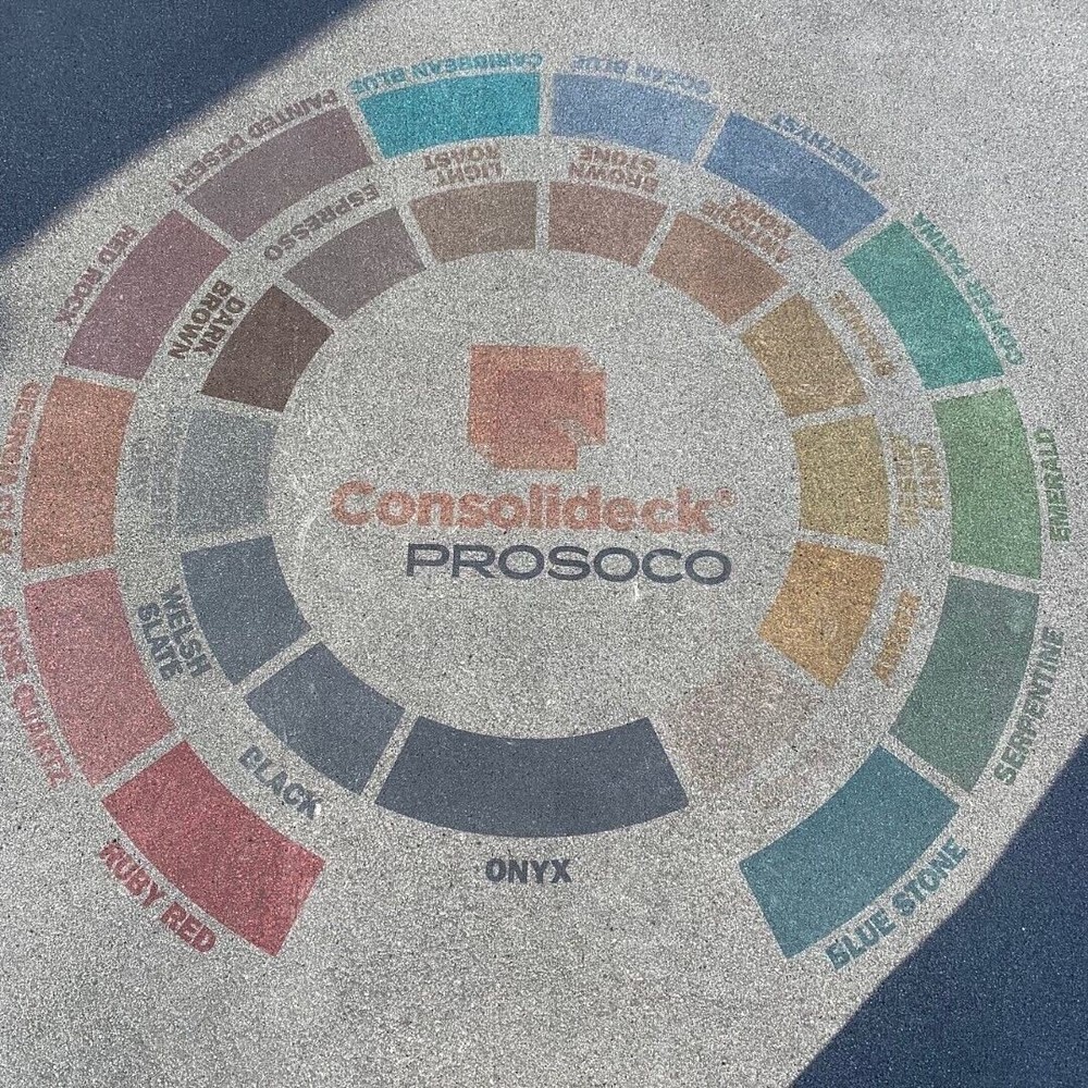 PROSOCO GemTone Stain | Translucent Color Dye Interior Concrete Floor ESPRESSO