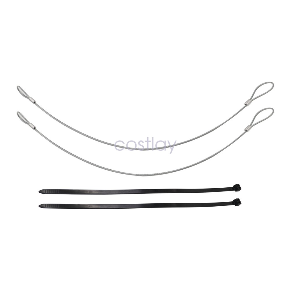 2pcs Emergency Hood Release Cable Kit for Corvette C4 1984-1995 1996