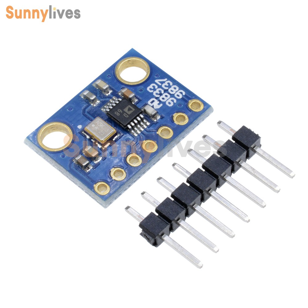 1-10pc AD9833 DDS Signal Generator Programmable Microprocessors Sine Square Wave