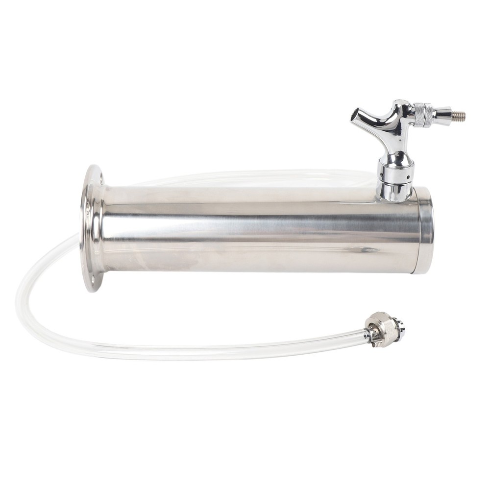 Column Draft Beer Tower Dispenser Kit Single Tap Stainless Draft Beer Tower