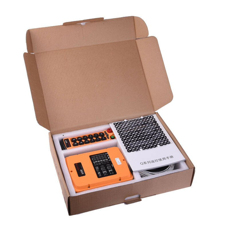 12 Button Single Speed Truck Crane Industrial Wireless Radio Remote Controller