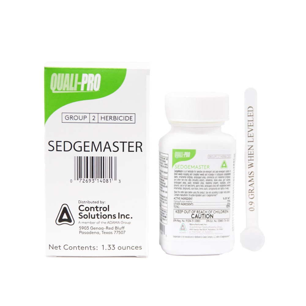Sedgemaster (1.33 oz) Pre-emergent Post-emergent Broadleaf Nutsedge Weed Control