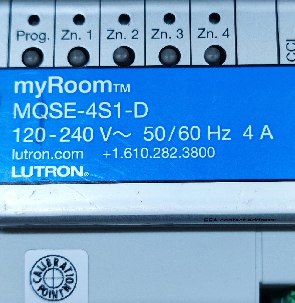 MQSE-4S1-D LUTRON myRoom SWITCHING POWER MODULE