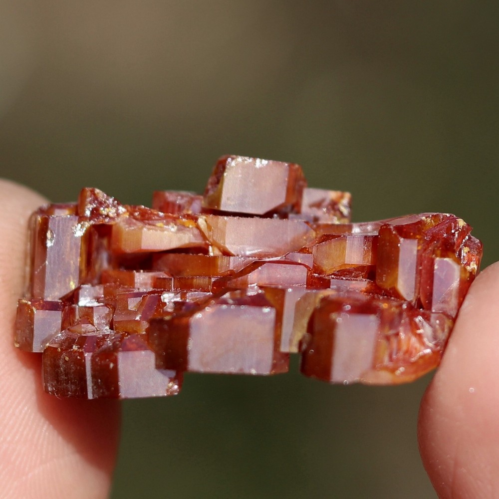 Mineral Specimen: Vanadinite from Morocco, Rich Color! (MSC2010)