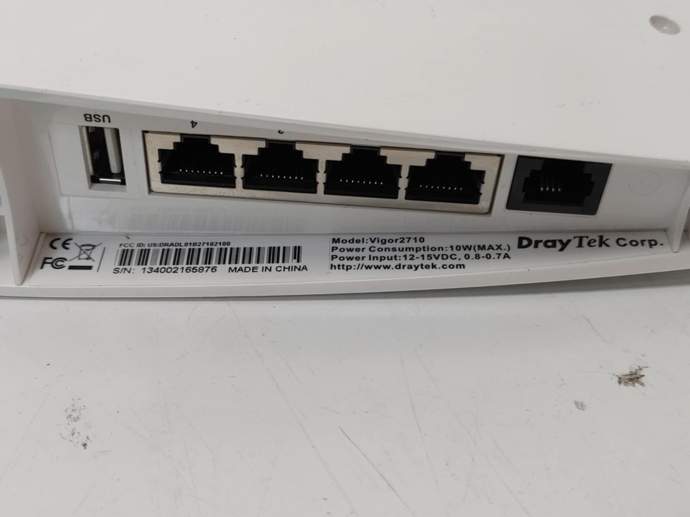 DrayTek Vigor2710 ADSL2/2+ Modem/Router Firewall VPN Network