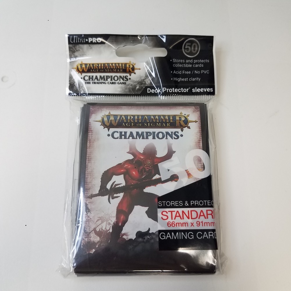 Warhammer AoS - CHAMPIONS DECK PROTECTOR SLEEVES Sealed