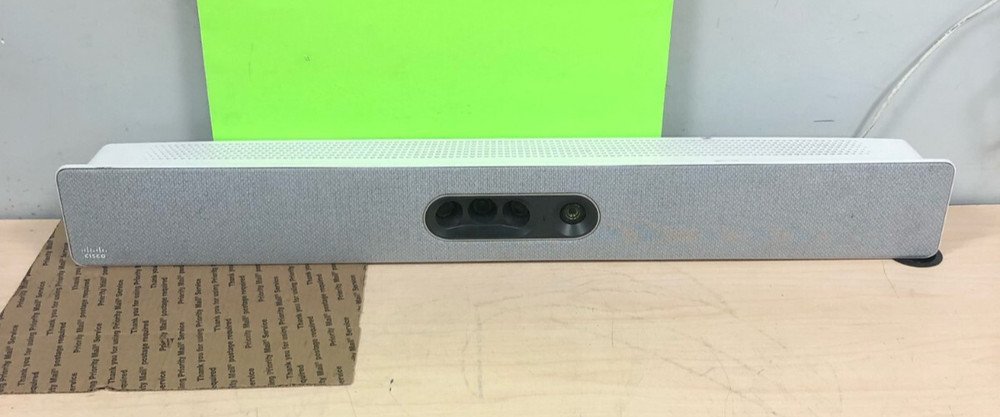 Cisco TTC8-10 Webex Quad Camera & TTC5-09 Touch Panel W/Table Microphone 20