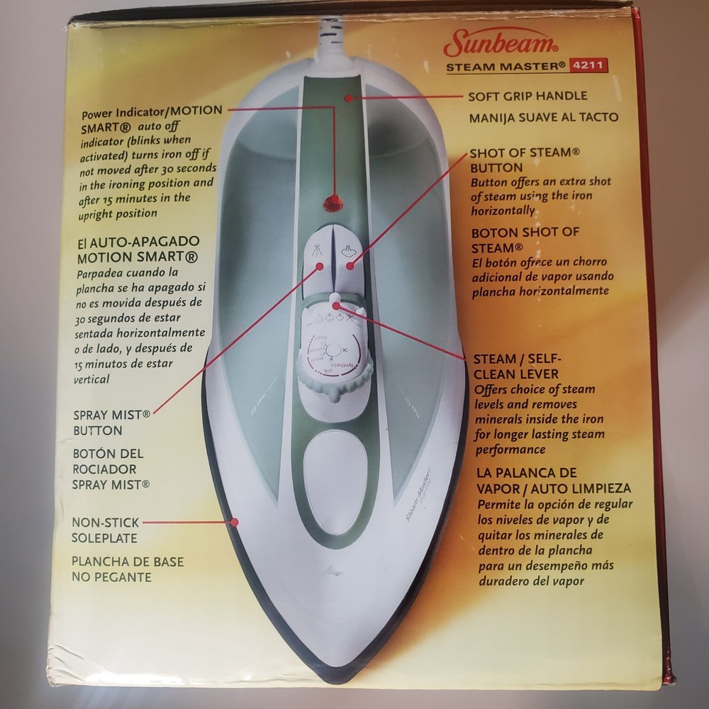 Sunbeam Steam Master Iron Model 4211 - WORKS
