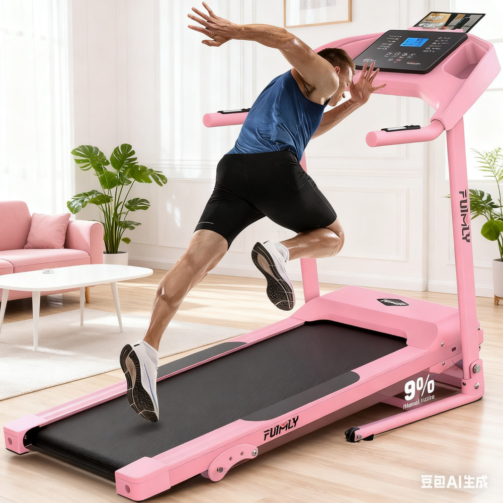 2.5-3.5HP Powerful Large Folding Electric Motorized Treadmill Running Machine