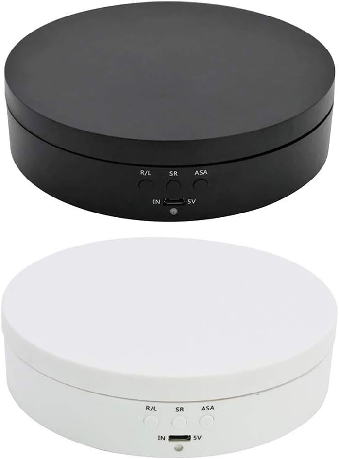 Motorized Rotating Display Stand, 360 Degree Electric Matte