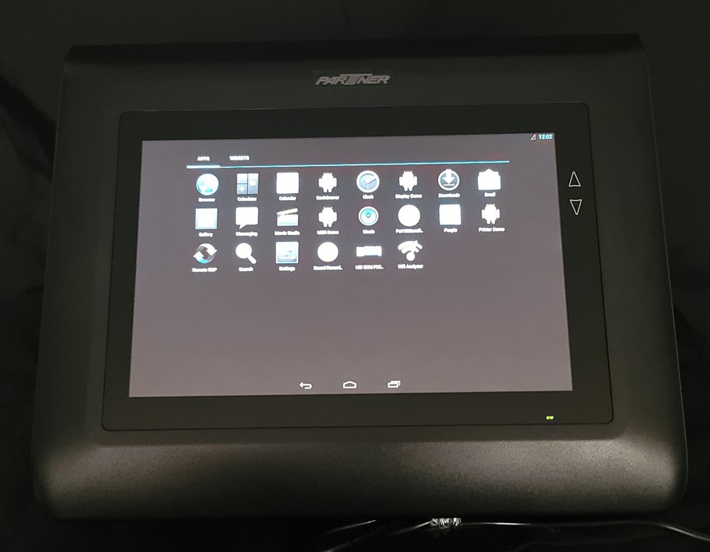 PARTNER TECH PAT-100 ALL-IN-ONE ANDROID POS TERMINAL *TESTED*