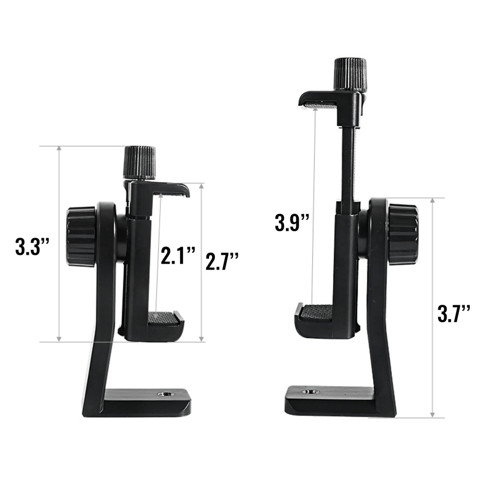 Smartphone Tripod Holder Camera Phone Mount Adapter Filming Video Attachment