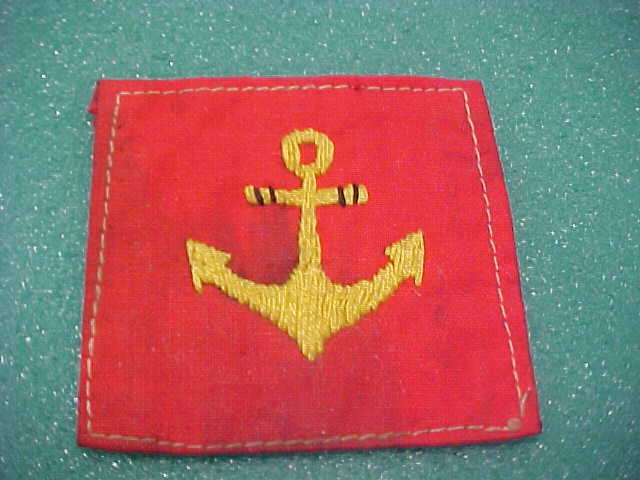 WW2 JAPANESE NAVY NAVAL ARTILLERY SPECIALTY PATCH INSIGNIA