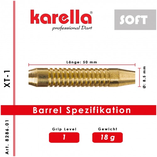 Soft Dart Karella XT - Series XT - 1 - 18g