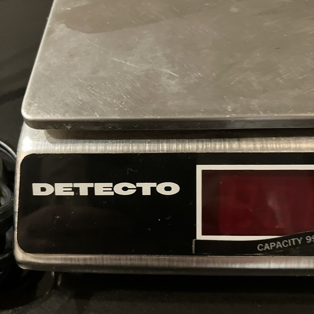 Cardinal Detecto AP-6 Portion Control Scale Digital 99.9 oz x .1 oz Tested Works