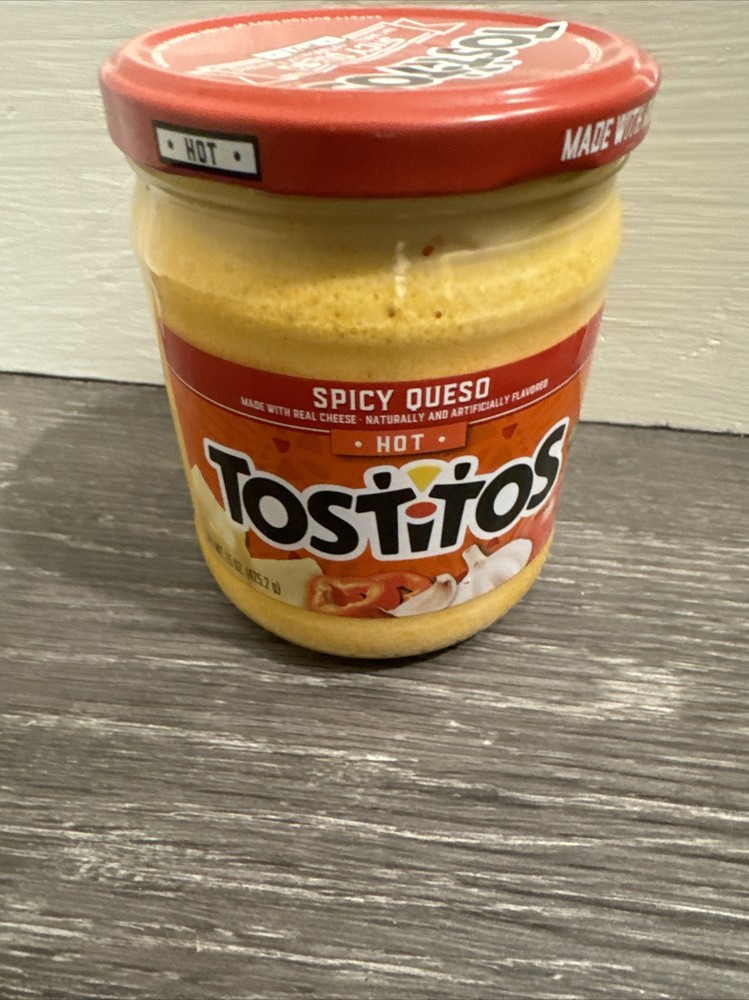 Tostitos Spicy  Queso Hot 15oz  Real Cheese