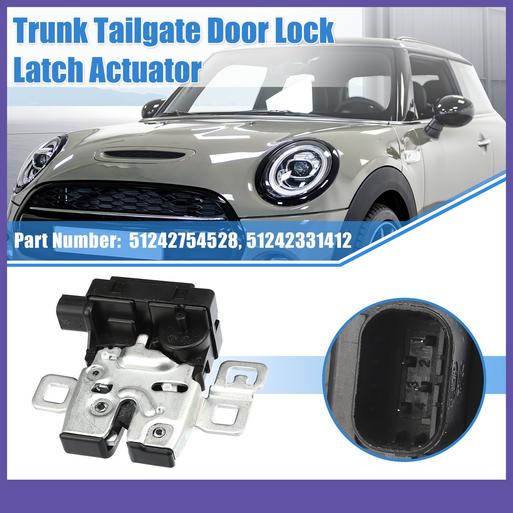 Tailgate Door Latch Lock Actuator Single Custom for Mini Cooper R56 2007-2013