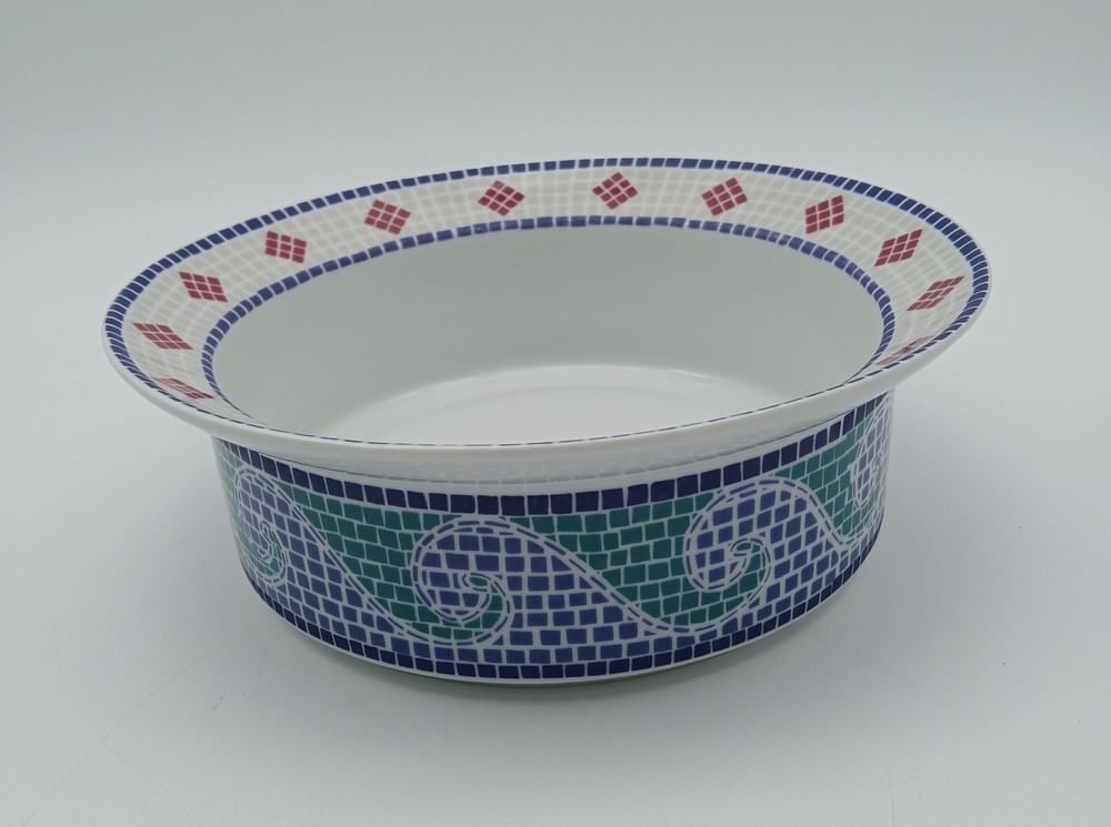 Vintage Dansk Dinnerware Mosaic Wave Tiles 7 " Bowl