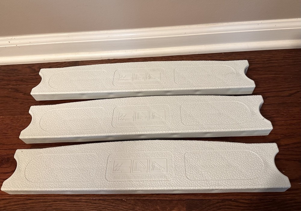 New Genuine SR Smith 3 Plastic Steps Stainless Hardware Pool Ladder replacement