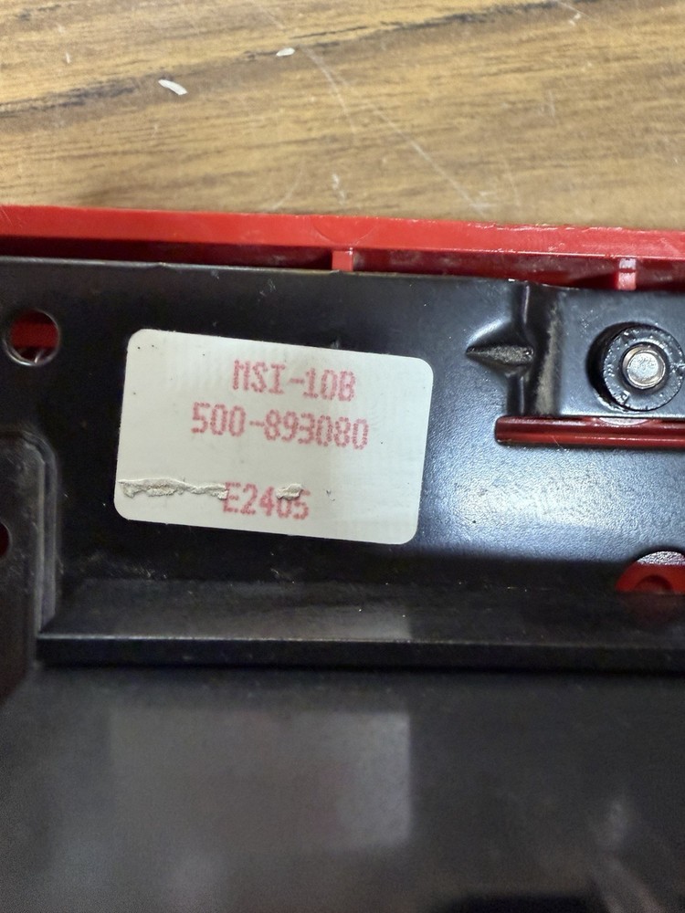(1) Siemens MSI-10B Single Action Addressable Fire Alarm Pull Station DPU Tested