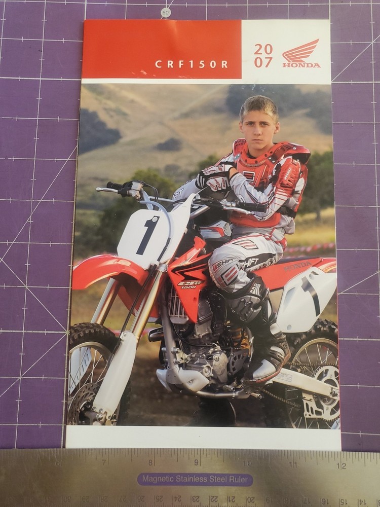 2007 Honda CRF150R Motorcycle Brochure