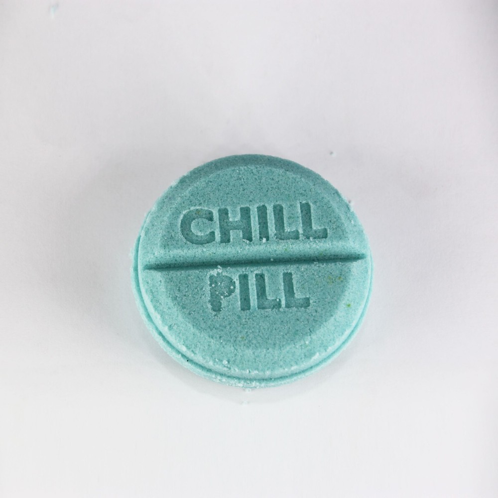 CHILL PILL Bath Bomb Mold, DIY original BathBombs Set 3D Printed Kit
