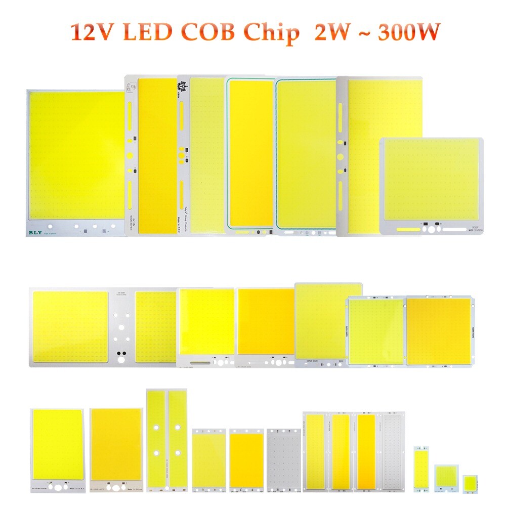 LED 12V Chip COB Light Source Bulb 2W-300W Lamp for Bulb Spotlight Flood Light