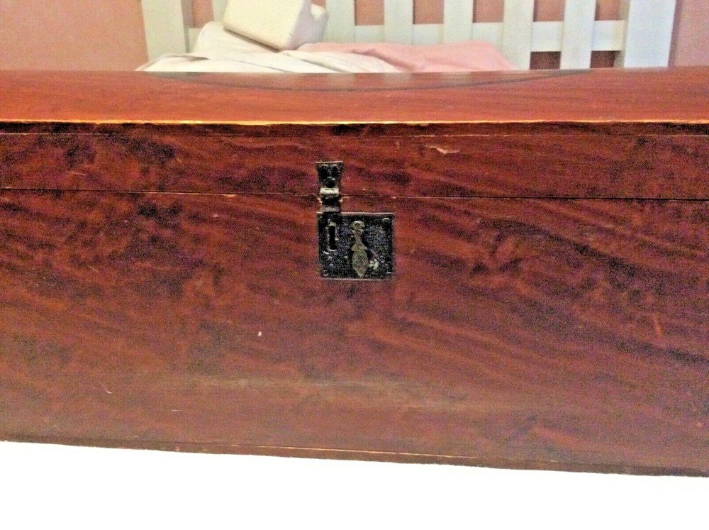 Vintage Walnut Trunk