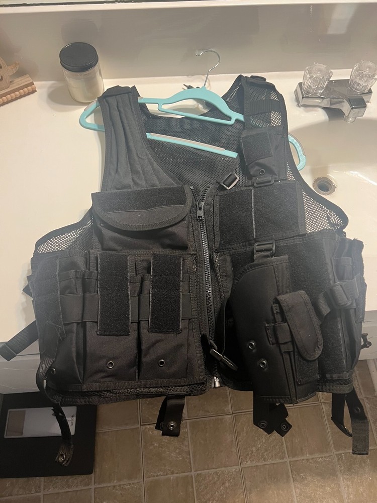 bullet proof vest with plates