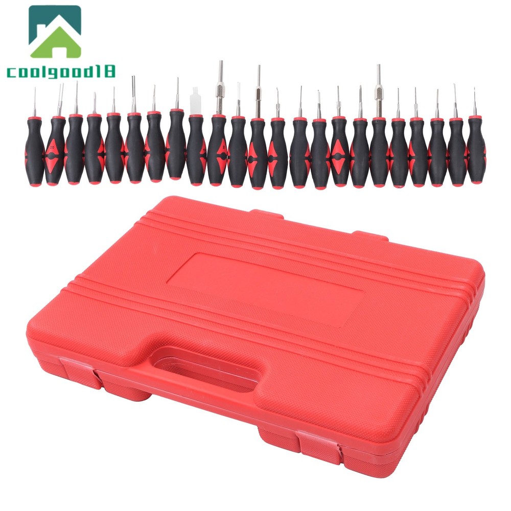 Universal Wire Terminal Electrical Connector Crimp Pin Removal Release Tool Kit
