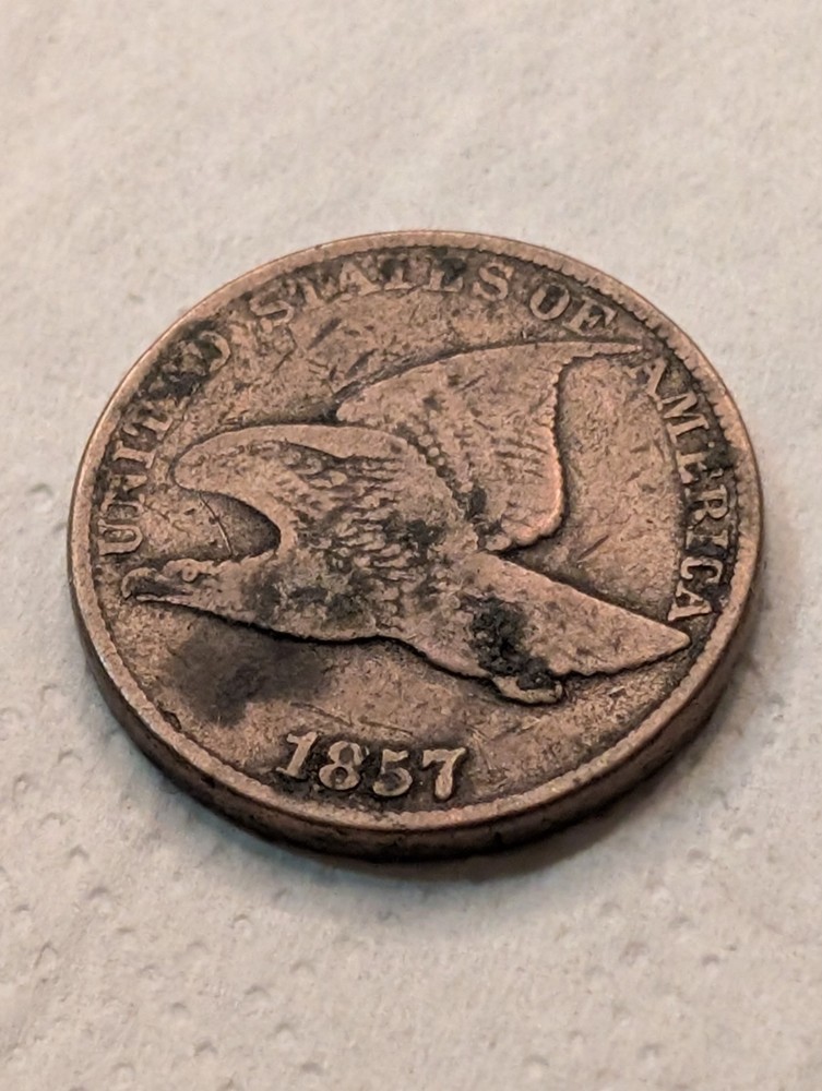 1867 Flying Eagle One Cent Penny