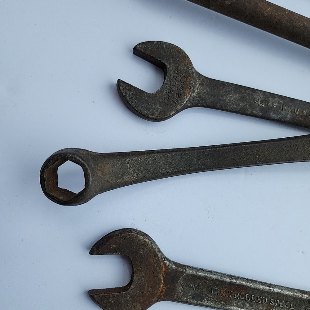 Vintage Mixed Lot Car Wrenches
