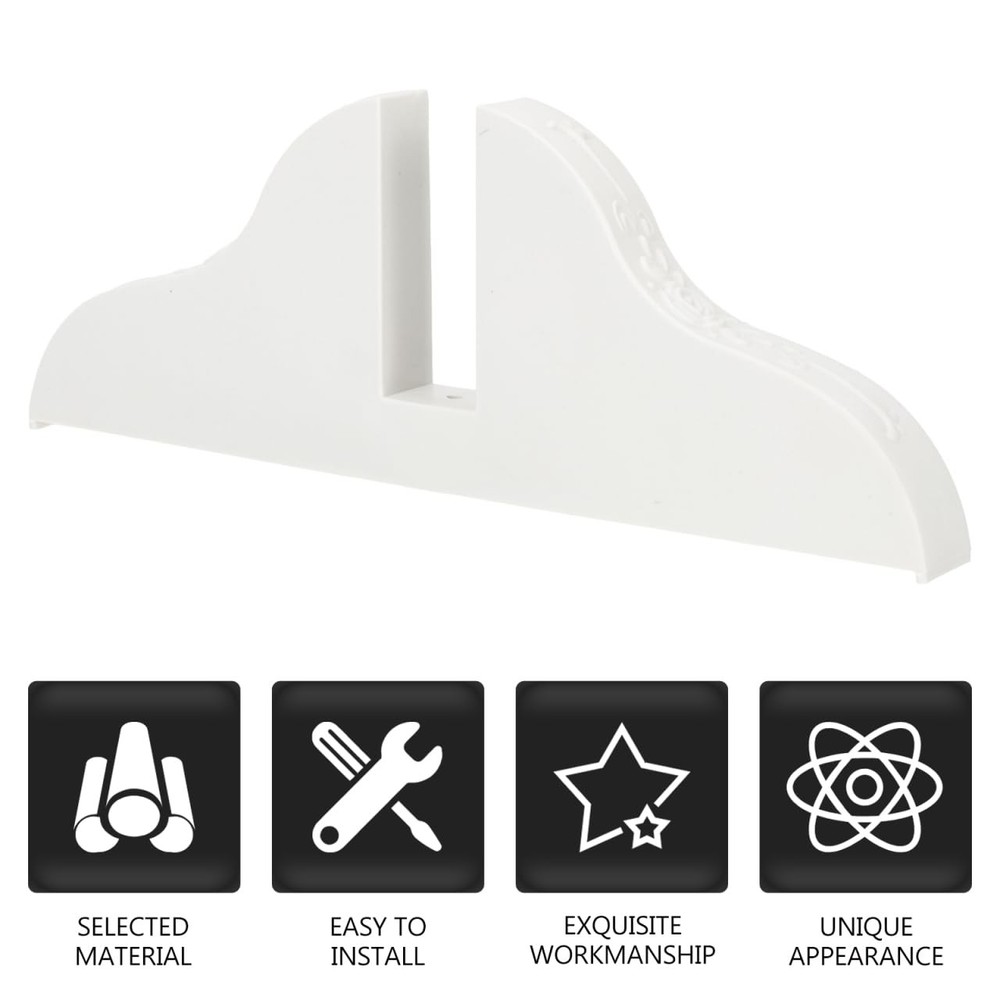 Room Divider Stand Base White PVC Screen Partition Support Feet Bracket