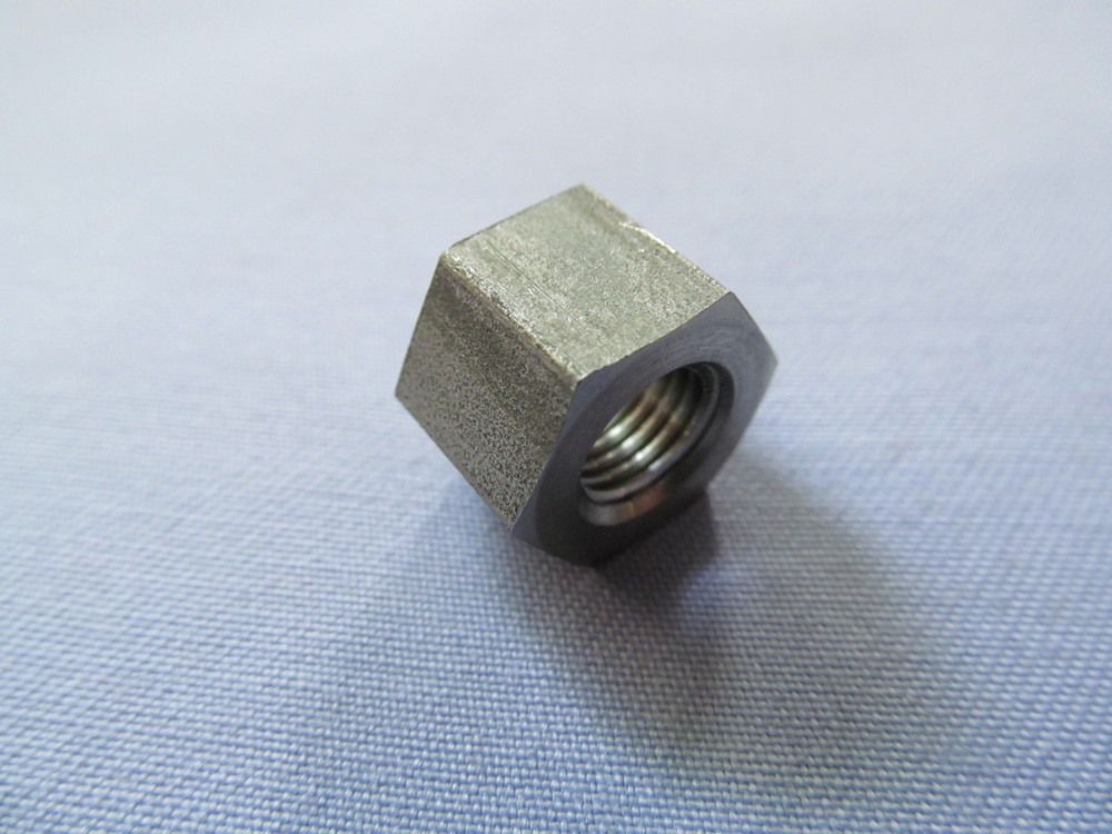 06-7529S NORTON COMMANDO DOMINATOR 5/16" CYCLE  HEAD STUD NUT S/STEEL x 2
