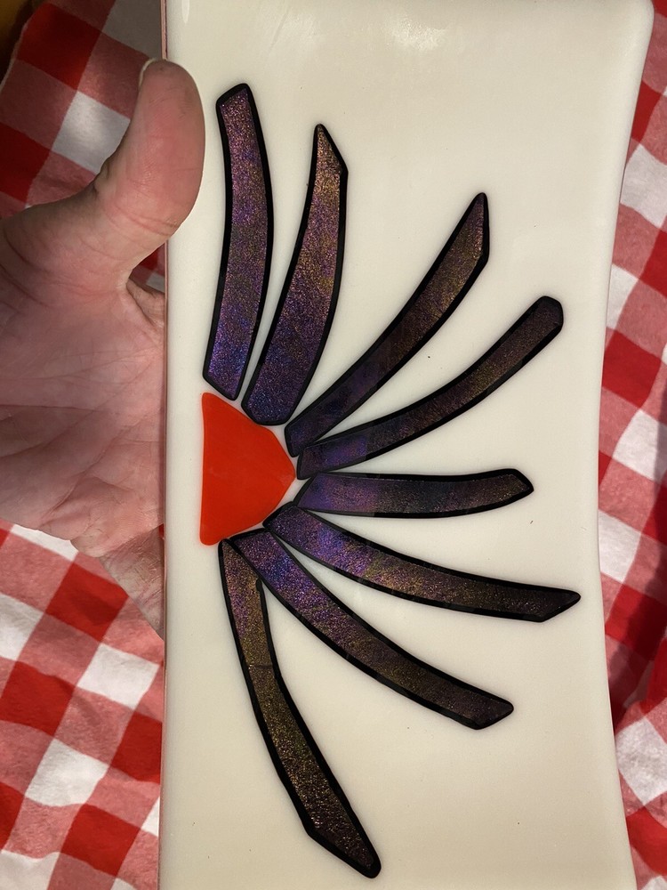 Infused Glass Studio Art Dish Beautiful ￼