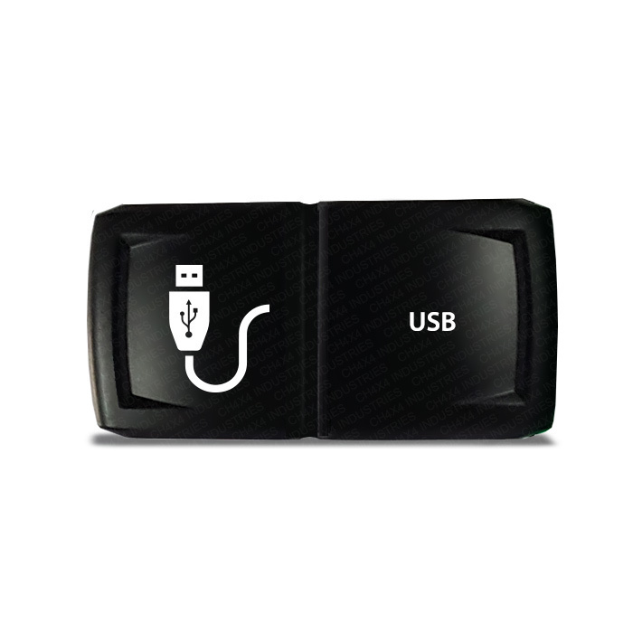 CH4X4 Marine Rocker Switch V2 USB Symbol