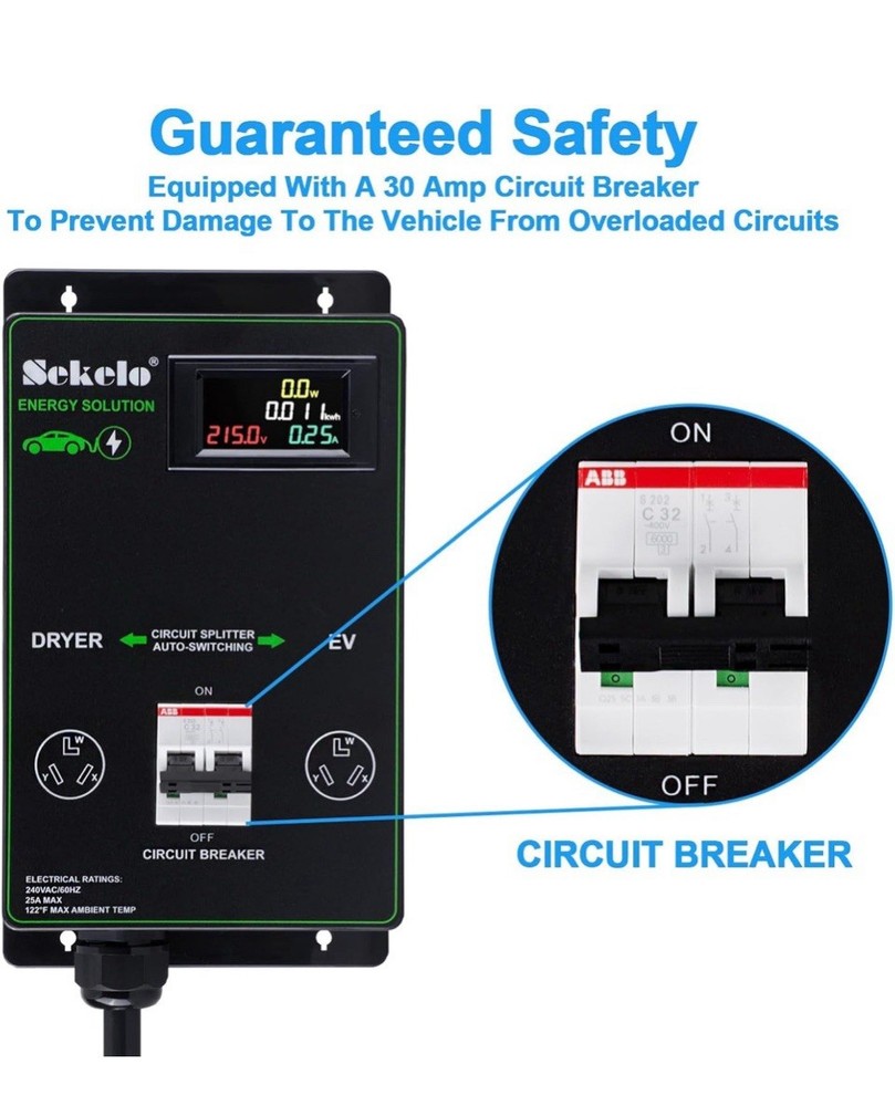 Sekelo Smart EV Charging Integration: Sekelo Automatic Power Switch