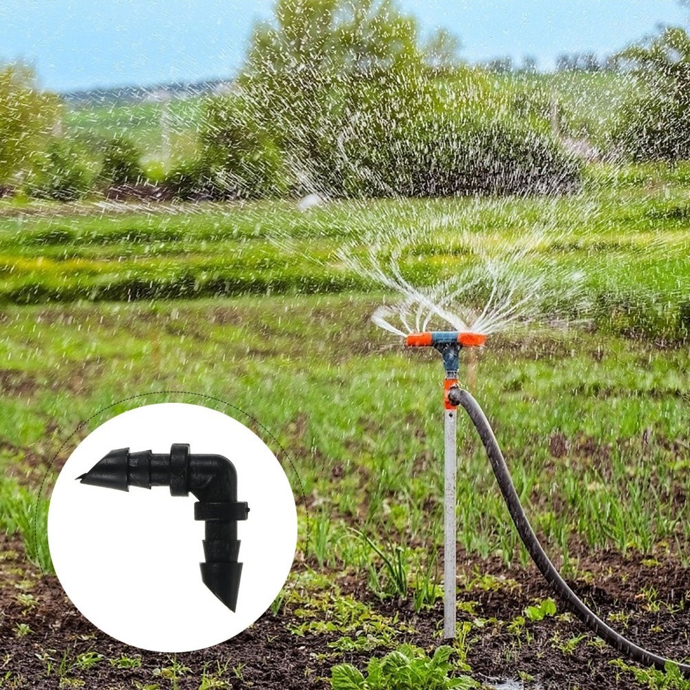 1000 Pcs Drip Irrigation Coupling Connectors Barbed Hose Fitting