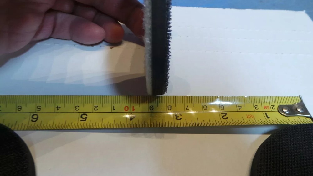 9 – 3" Foam Concrete Polishing Hook & Loop backed Riser Pads, 542870097