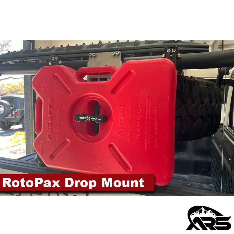RotoPax Drop Bracket, Multi-Mount System, 2" Tube