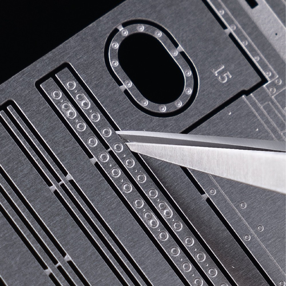 Thick Modeling Scissors For Photo-Etched Parts Assembly Model Building Tools