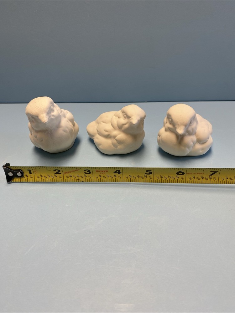 Ceramic Bisque Baby Chicks Ready To Paint For Easter