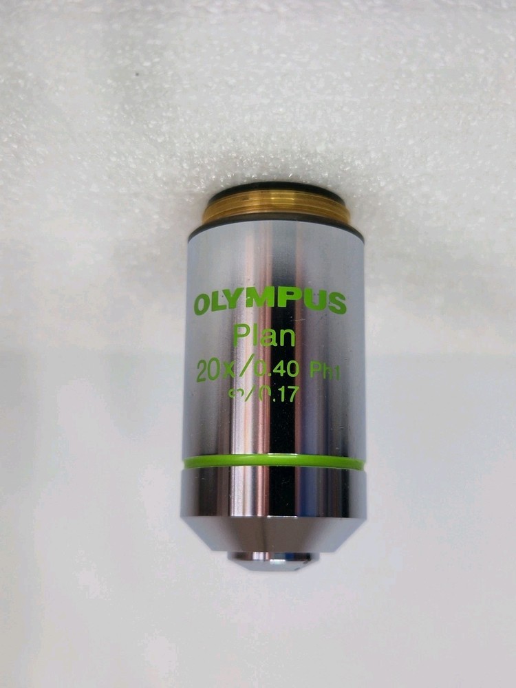 Olympus Microscope Objective Plan 20x/0.40 PH1 ∞/0.17