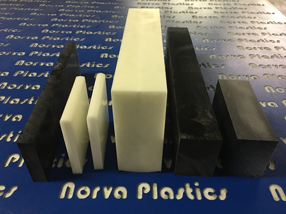 WHITE DELRIN PLATE 1" X 12" X 24"