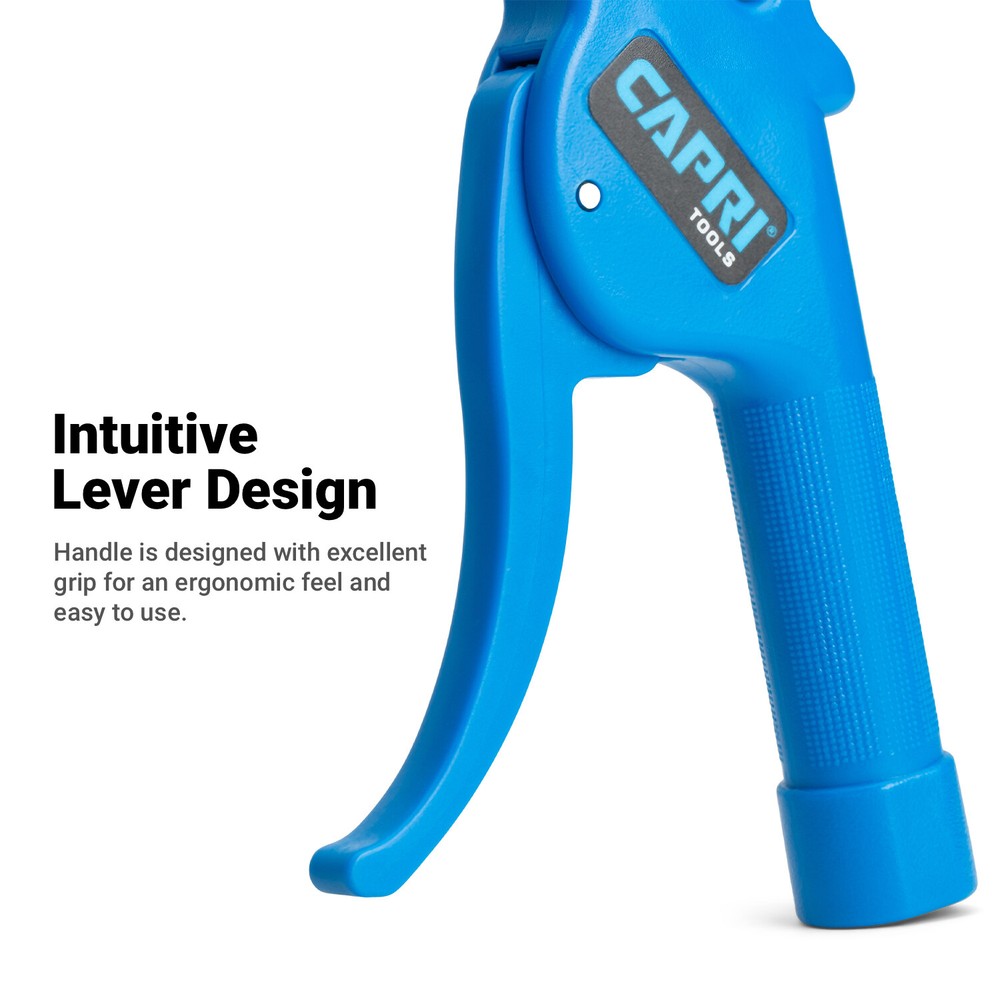 Capri Tools 5" Air Blow Gun with Rubber Tip