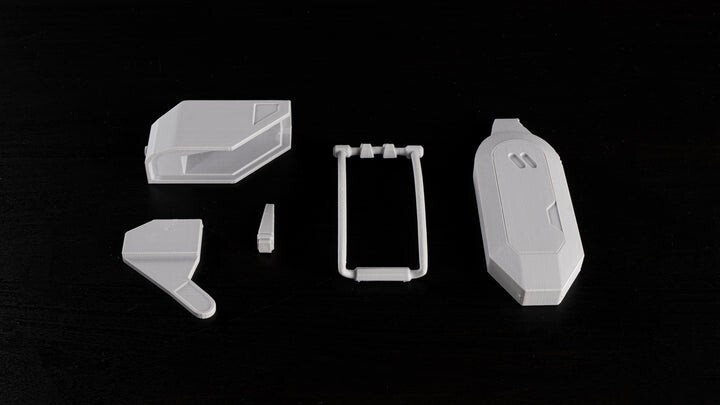 Raw DIY Helmet Accessory for Commando V3 Costume | Scale to Fit