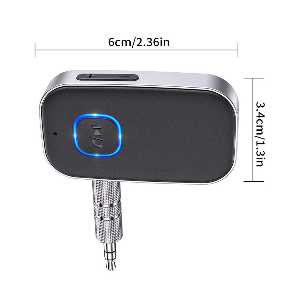 Wireless 3.5mm Car Bluetooth Receiver Receptor Audio Speaker Adapter AUX